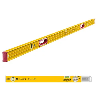 STABILA 37540 - Type 196 Jamber Kit 78 in. Level Plus Type 80 T Extendable Level (24 - 40 in.)