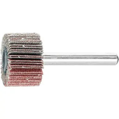PFERD 45302 1" x 5/8" Quick Change Flap Wheel, 1/4-20 Thread, Aluminum Oxide, 120 Grit (10pk)