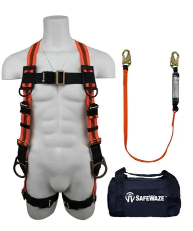 Safewaze FS126-E-3D - Fall Protection Kit (FS99281-E, FS88560-E in FS8125 Bag)
