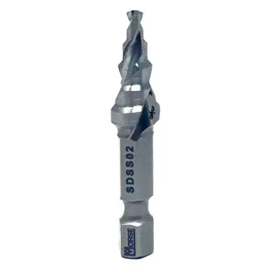MK Morse SDSS02 - Step Drill 1/8" to 3/8" by 16ths