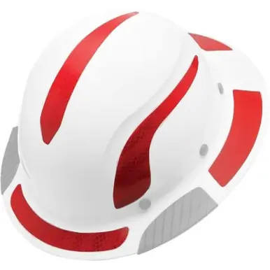 LIFT HDRD-20RD - DAX Reflective Decals for Hard Hat (Red)