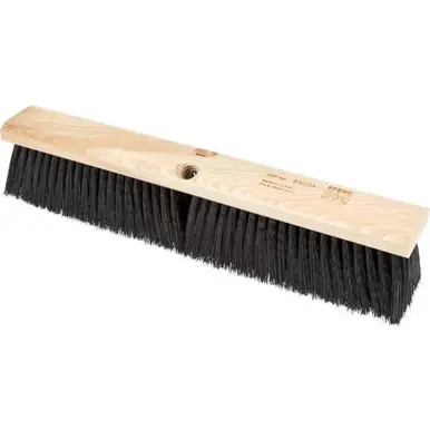 PFERD 89234 18" Medium Sweep Floor Brush, Black Synthetic Fill, 3" Trim (12pk)