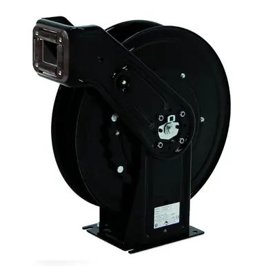 GRACO XDM6DD - XDX20 Oil Hose Reel, 1/2" x 50 ft, No Hose, Black