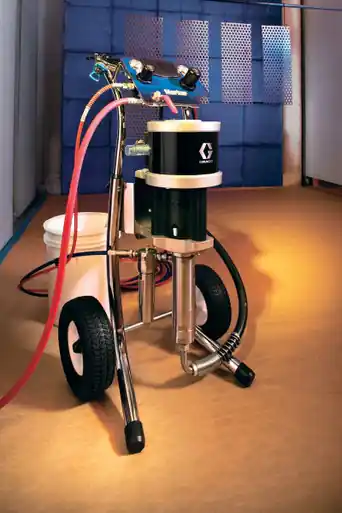 GRACO G30C01 - 30 1 Merkur Pump .4 gpm fluid flow, Cart Mount, Pump Air Controls