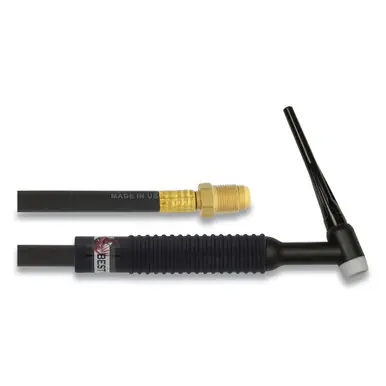 BEST WELDS 900-26-25-R - 26 TIG Torch Package, Air Cooled, 200 A, Rigid Head, 25ft Cable, Rubber
