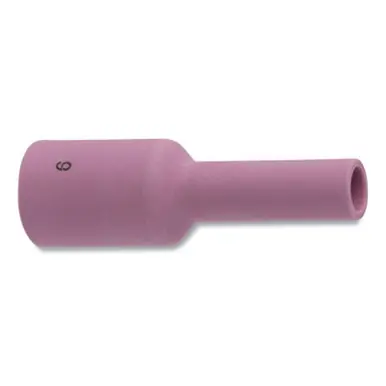 BEST WELDS 900-54N16L - Alumina Nozzle TIG Cup, 3/8" Size 6, for Torch 17, 18, 26, Medium Gas (10pk)