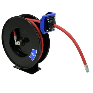 GRACO SDL23B - SDX10 Air/Water/Antifreeze Hose Reel, 3/8" x 35 ft, 300 PSI, Blue