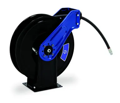 GRACO XDM65B - XDX20 Oil Hose Reel, 1/2" x 50 ft, Blue