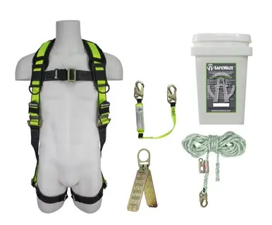 Safewaze FS120-3 - Basic Roofers Kit with Bucket (FS280, FS560-3, FS700-50GA, FS870)