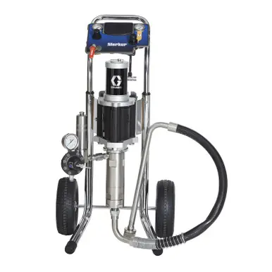 GRACO G03C03 - 3 1 Merkur Air Spray Package, 125cc, Cart, Pump /Gun Air Controls, Siphon Kit, Fluid