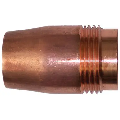BEST WELDS 900-23H-62 - MIG Gun Nozzle, 5/8" Bore, 1/8" Recess, Tweco Style HD 23, Self-Insulated,