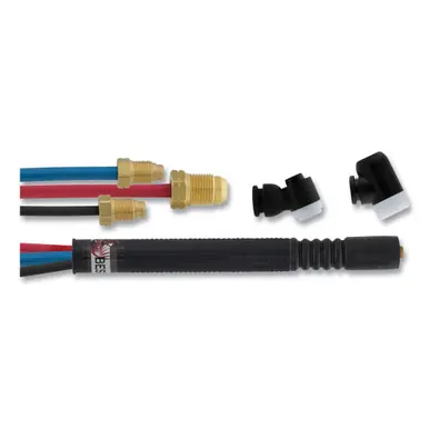 BEST WELDS 900-225M-25-R - 225M TIG Modular Torch Package, Air Cooled, 225 A, Flex Head, 25ft Cable,
