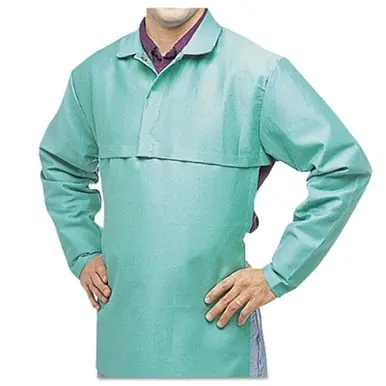 BEST WELDS 902-CA-650-2XL - Flame Retardant Sateen Cape Sleeves, Hook/Loop Closure, 2X-Large, Visual