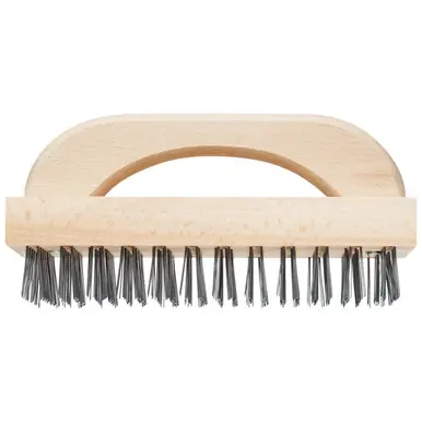 PFERD 85094 Flat Wire Block Brush, Straight Back, 8 x 12 Rows, CS Wire (12pk)