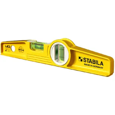 STABILA 25010 - 10" Die Cast Torpedo Level Non-Magnetic