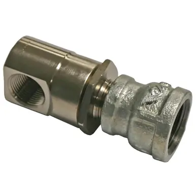 Reelcraft s600344-2 - 1" NPT(F) x 3/4" NPT(M) Carbon Steel Swivel, FKM Seals, 500 psi