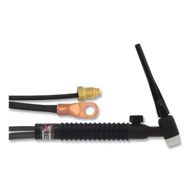 BEST WELDS 900-17V-12-2 - 17V TIG Torch Package, Air Cooled, 150 A, Rigid Head w/ Valve, 2-Pc 12.5ft