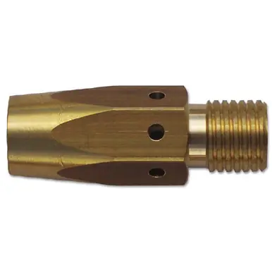 BEST WELDS 900-0404 - Gas Diffuser, Standard Contact Tip, Copper, for Tregaskiss Style MIG Gun, (5pk)