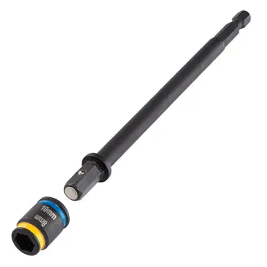 Malco MSHXLC1 6" C-RHEX Reversible, Cleanable 5/16" and 3/8" Magnetic Hex Driver