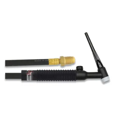 BEST WELDS 900-26FV-12-R - 26FV TIG Torch Package, Air Cooled, 200 A, Flex Head w/ Valve, 12.5ft