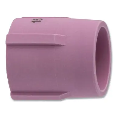 BEST WELDS 900-53N89 - Alumina Nozzle TIG Cup, 3/8" Size 6, for Torch 17, 18, 26, Medium Gas (10pk)