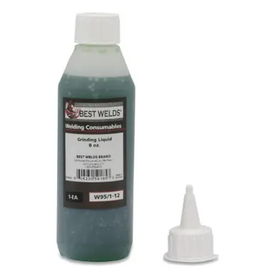 BEST WELDS 900-W95/1-12 - Grinding Liquid, 8oz. Bottle, Wet Tungsten Grinder/Cutter