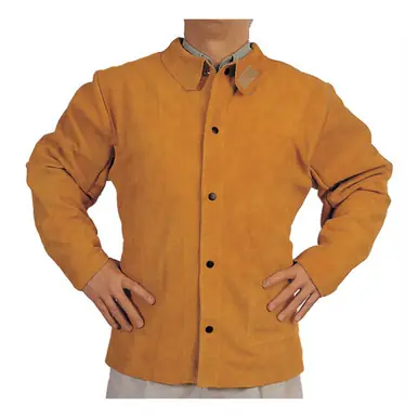 BEST WELDS 902-Q-1-2XL - Q-Line Leather Jacket, 2X-Large, Golden Brown