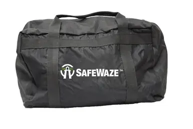 Safewaze FS8150 - Large Black Zipper Duffle Bag 20"