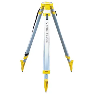 STABILA 07498 - BST-S Construction Tripod w/ Spread stop, Rapid locking & Strap
