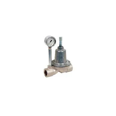 GRACO 206019 - Low Pressure Back Pressure Regulator with Gauge, 0-180 PSI, Aluminum, 1" NPT(F)