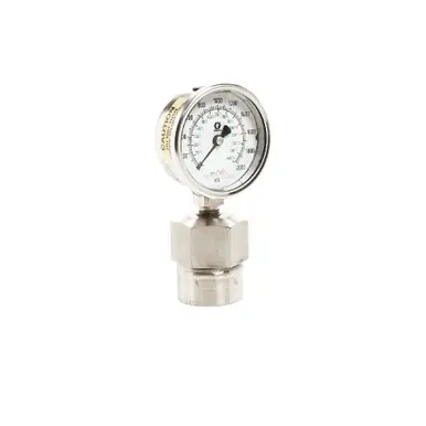 GRACO 110182 - Stainless Steel Fluid Gauges w/ Dampeners, 0-2000 PSI 1/4" NPT(F)
