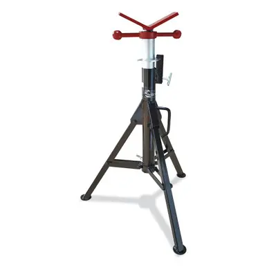 BEST WELDS 900-PIPE-STAND-HDJ - Heavy-Duty Pipe Stand, V-Head, 2,500 lb Cap, 1-1/2" Pipe