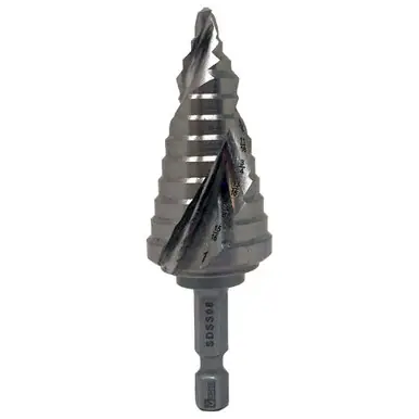 MK Morse SDSS08 - Step Drill 3/16" to 1" by 16ths