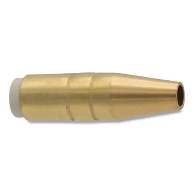 BEST WELDS 900-4295 - MIG Gun Nozzle, 3/8" Bore, Brass, Bernard Style, Tapered, 2ct (2pk)