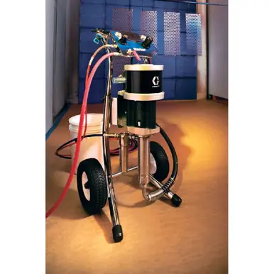 GRACO G30C63 - 30 1 Merkur Pump, 1.2 gpm fluid flow, Cart Mount, Pump /Gun Air Controls, Suction
