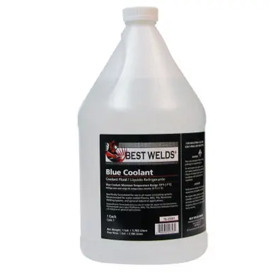 BEST WELDS 905-16-25501 - Coolant Fluid, 19°F, -7°C, 1 Gal