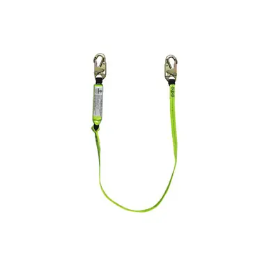 Safewaze FS560 - 6‘ High Profile Energy Absorbing Lanyard w/ Snap Hooks