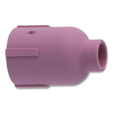BEST WELDS 900-57N74 - Alumina Nozzle TIG Cup, 1/2" Sz 8, for Torch 9, 12, 17, 18, 20, 22, 25, 26,