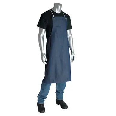 BEST WELDS 902-200-011 - Blue Denim Apron, 28" X 36.5" 100% Denim
