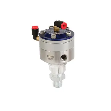 GRACO 24C375 - 1 1 Precision Flow Fluid Pressure Regulator, 90 PSI max pressure, silver ratio
