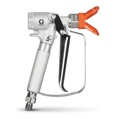 GRACO XTR521 - XTR5+ Airless Spray Gun, Round Handle, 4-Finger Trigger, Flat Tip