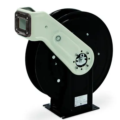 GRACO XDM6DA - XDX20 Oil Hose Reel, 1/2" x 50 ft, No Hose, White