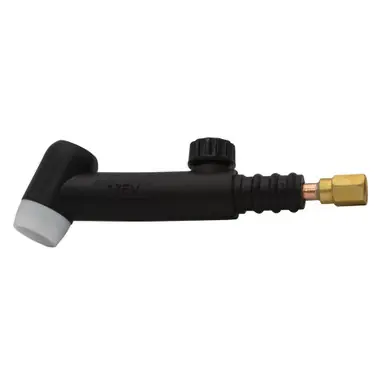 BEST WELDS 900-17FV - TIG Torch Body, Air Cooled, 150 A, Flex Head w/ Valve, for 17, 17FMT Component