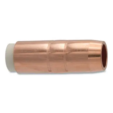BEST WELDS 900-4393 - MIG Gun Nozzle, 5/8" Bore, Copper, Bernard Style, Heavy-Duty, Insulated, (2pk)