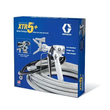 GRACO 26C962 - XTR5+ Gun, Hose & Tip Kit, 7250 PSI