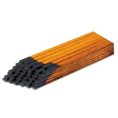 BEST WELDS 900-35-099-003X - DC Air Carbon Arc Gouging Electrodes, 3/8" x 5/32" dia x 12" L, Flat,