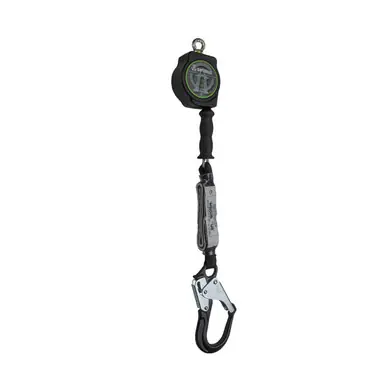 Safewaze SW-8008-10-ALU-RBH - Class 1 10‘ Cable Retractable w/ Aluminum Rebar Hook