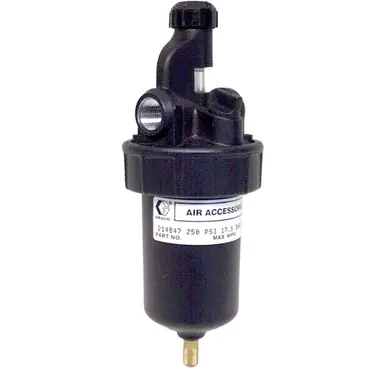 GRACO 214847 - Air Line Lubricator, 3/8" NPT(F) Inlet/Outlet, 250 PSI