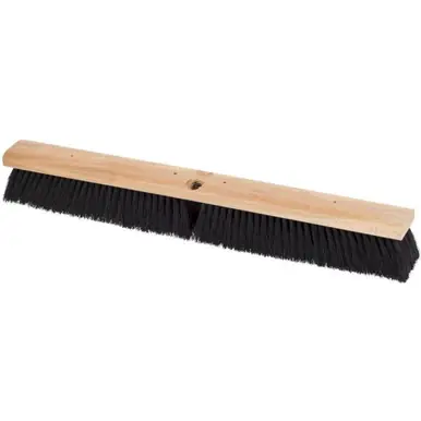 PFERD 89252 24" Medium Sweep Floor Brush, Black Tampico Fill, 2-5/8" Trim (12pk)