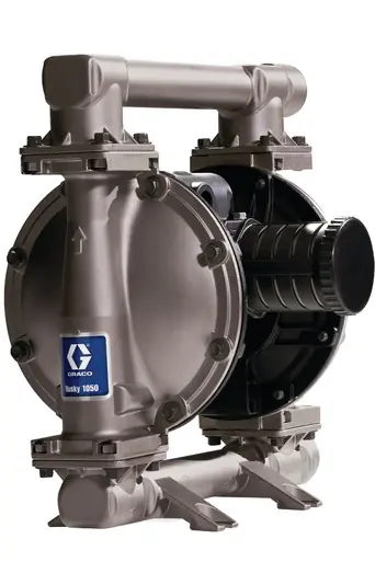 GRACO 651032 - Husky 1050 SS 1" BSPT Pump AL Center Section, SS Seats, PTFE Balls & PTFE Diaphragm
